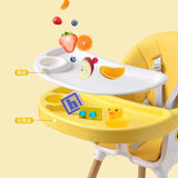 1pc 3-in-1 high chair toddlers, convertible infant high