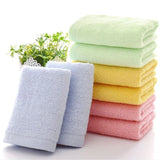 10 Pcs/Set Bamboo Fiber Face Towel 25x50cm Soft