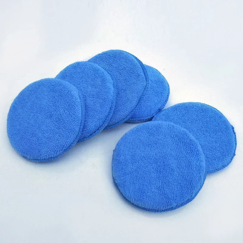 1510Pcs Car Cleaning Foam Round Car Wax Sponge