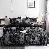 3pcs Duvet Cover Set with Pillow Case Double