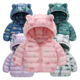 1-5 Years Baby Boy Hooded Lightweight Down Jacket