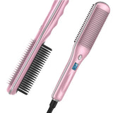 2 in 1 Electric Hair Straightener Brush 30S