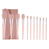 11PCS Makeup Brush Set Pink Girl Super Soft