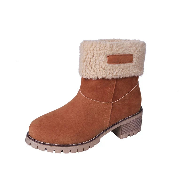 2023 Winter Boots Women Fur Warm Snow Boots