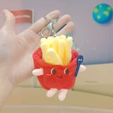 12cm Kawaii Food Bread Hamburger Hot Dog French