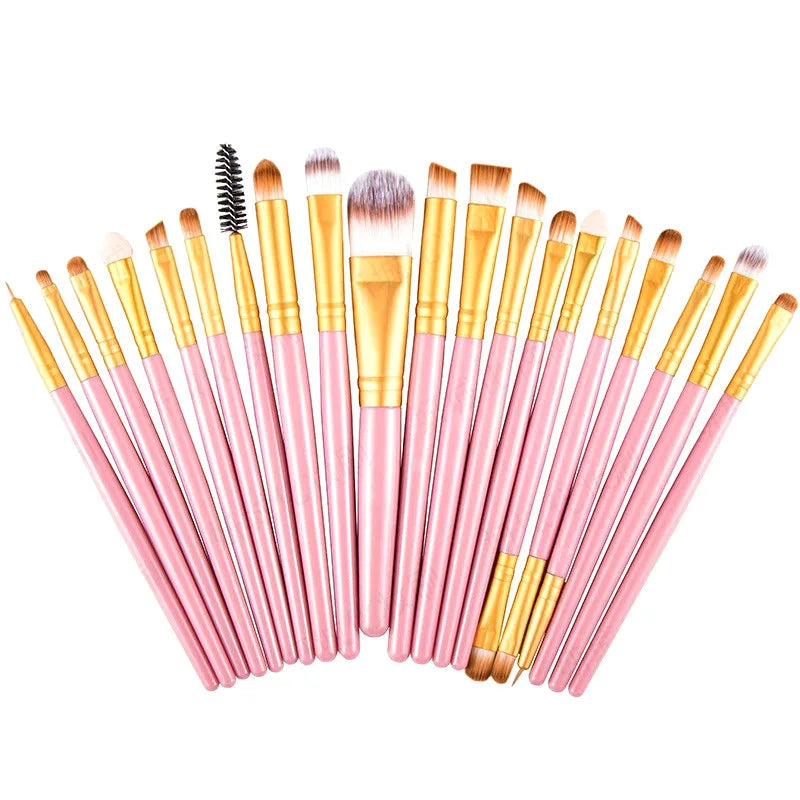 20 PCS Makeup Brush Set Eye Shadow Brush