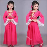 Ancient Kids Traditional Dresses Chinese Outfit Girls Costume