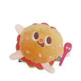 12cm Kawaii Food Bread Hamburger Hot Dog French