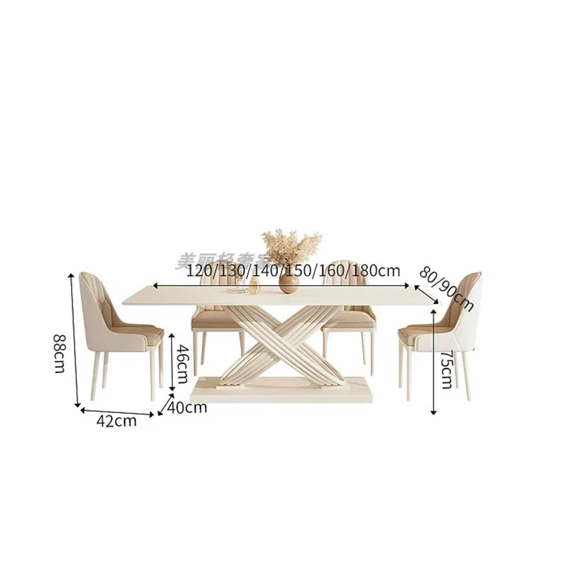 Conference Dining Tables Center Luxury Modern Dining Table