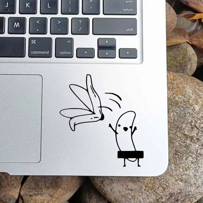 Banana Funny Cartoon Laptop Sticker for Macbook Pro