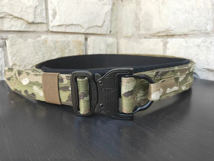 Army Tactical Belt Military Airsoft Training Molle Battle