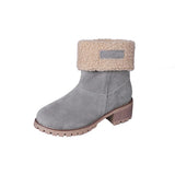 2023 Winter Boots Women Fur Warm Snow Boots