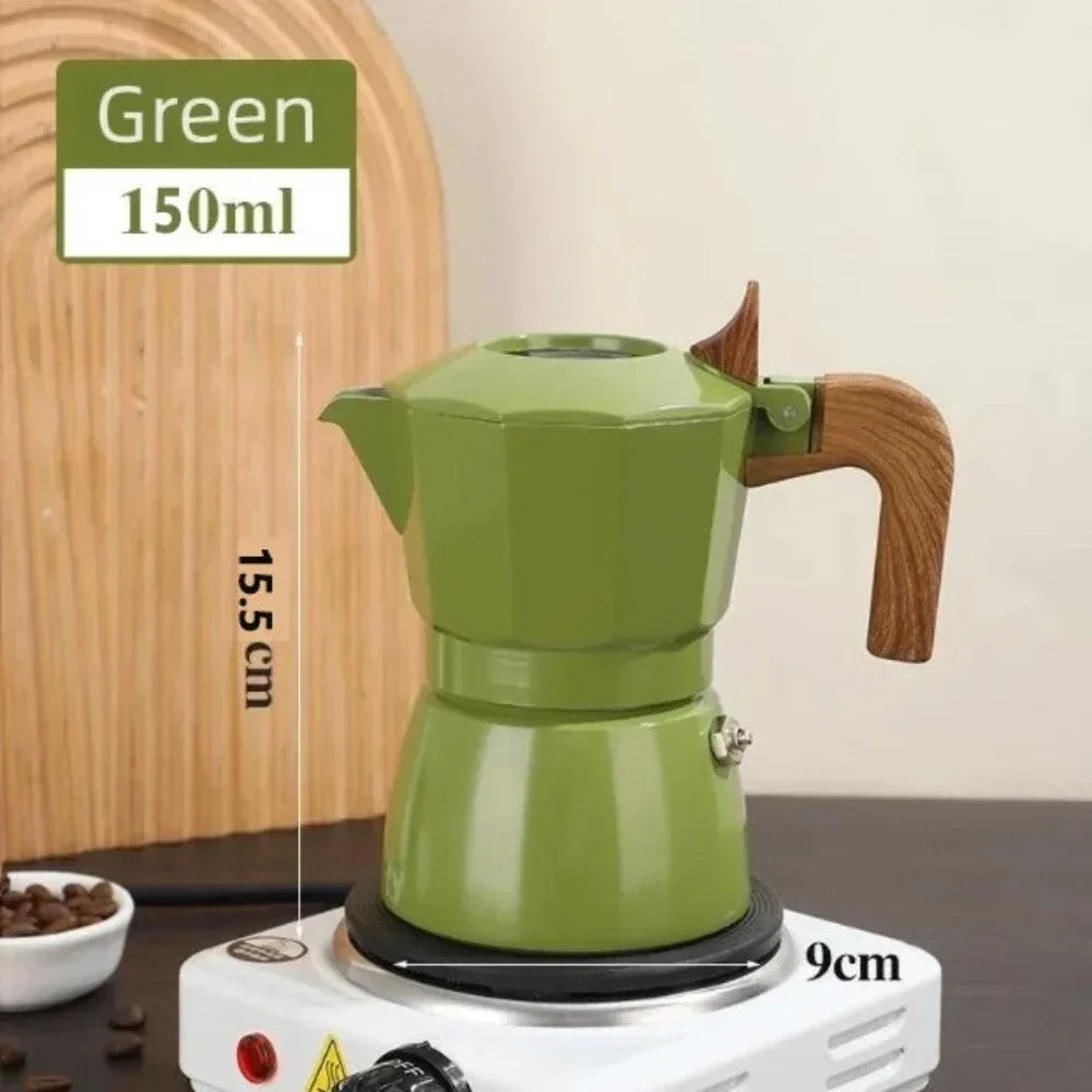 150ml Double Valve Coffee Pot for 3 Persons