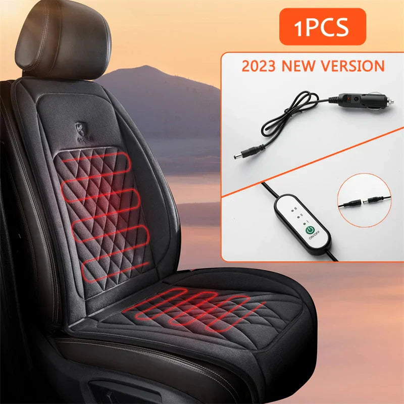 12/24V Heated Car Seat Cover Universal Car Seat