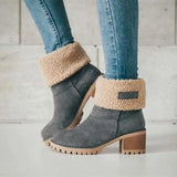 2023 Winter Boots Women Fur Warm Snow Boots