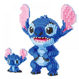 2300Pcs+ Mini Bricks Toys Stitch Diamond Building Block