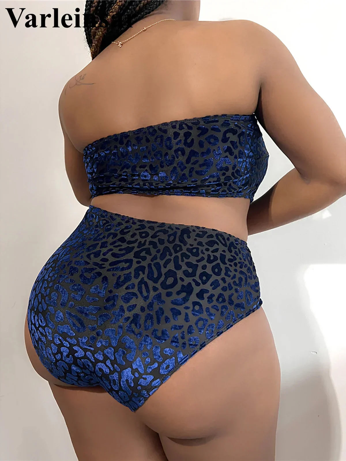 0XL 4XL Leopard Bikini Large Size Swimwear Plus