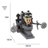 1-5PCS Skibidi Toilet Man vs Monitor Building Block