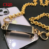 125cm Universal Metal Lanyard Antilost Phone Back Clip