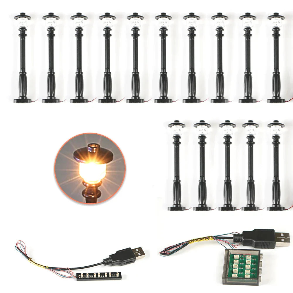 15pcs City Street Light Led (10 in USB