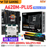 AMD AM5 R5 7600X CPU + ASUS TUF