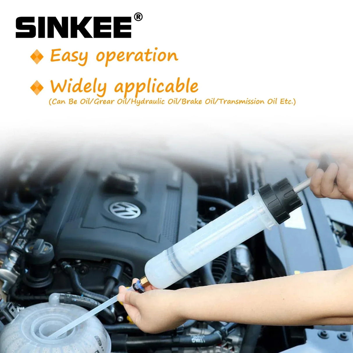 1.5l Fluid Change Inspection Syringe Engine Gearbox Oil