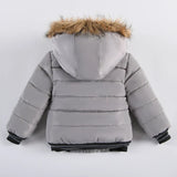 2-6 Years Autumn Winter Boys Jacket Warm Fur