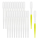 100pcs Plastic Disposable Transfer Pipettes Graduated Pipettors Calibrated