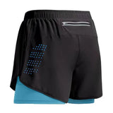 2023 Sport Shorts Men Sportswear Double-deck Training Short