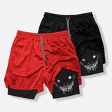 2024 New Men's Fitness Training Skinny Shorts Demon