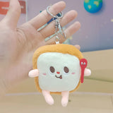 12cm Kawaii Food Bread Hamburger Hot Dog French