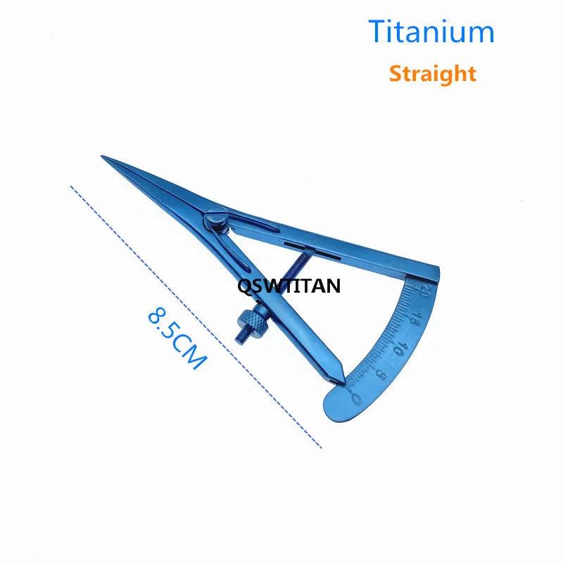 20mm Screw adjustment Castroviejo Caliper Ophthalmic Eye Instrument