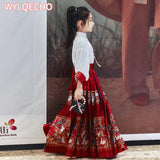 2024 NEW Summer Chinese Hanfu Dress For Girls