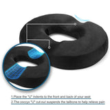 1PC Donut Pillow Cushion for Hemorrhoid and Tailbone Pain Relief