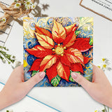 20/16/12/8pcs Christmas Cards Diamond Painting Greeting Cards 5D