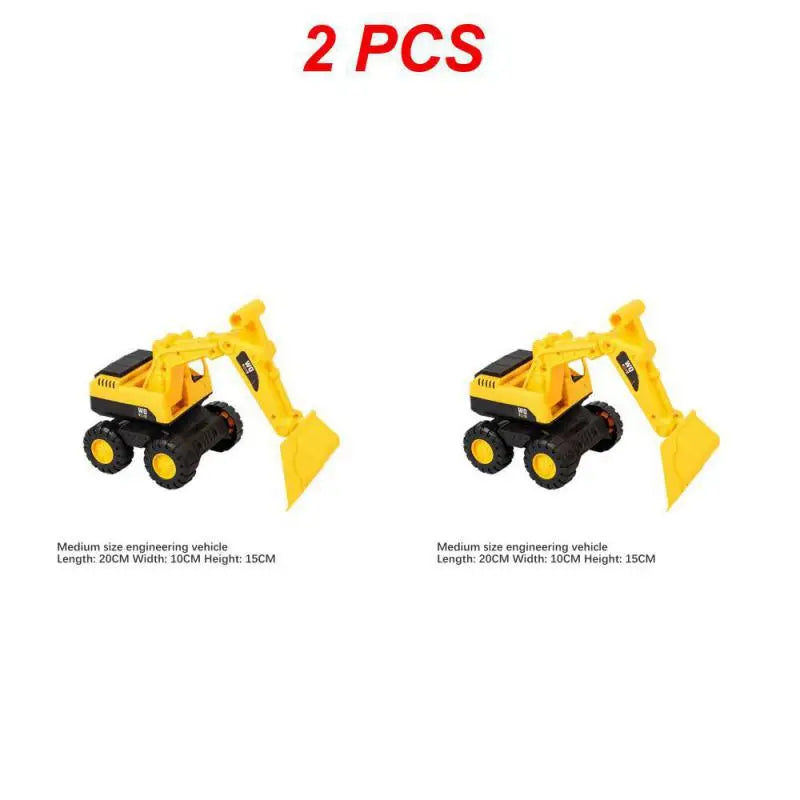 1/2PCS Kids Engineering Truck Car Toy Snow Beach