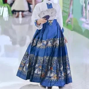 2024 NEW Summer Chinese Hanfu Dress For Girls