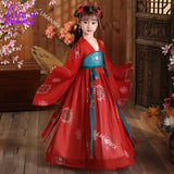 Ancient Kids Traditional Dresses Chinese Outfit Girls Costume