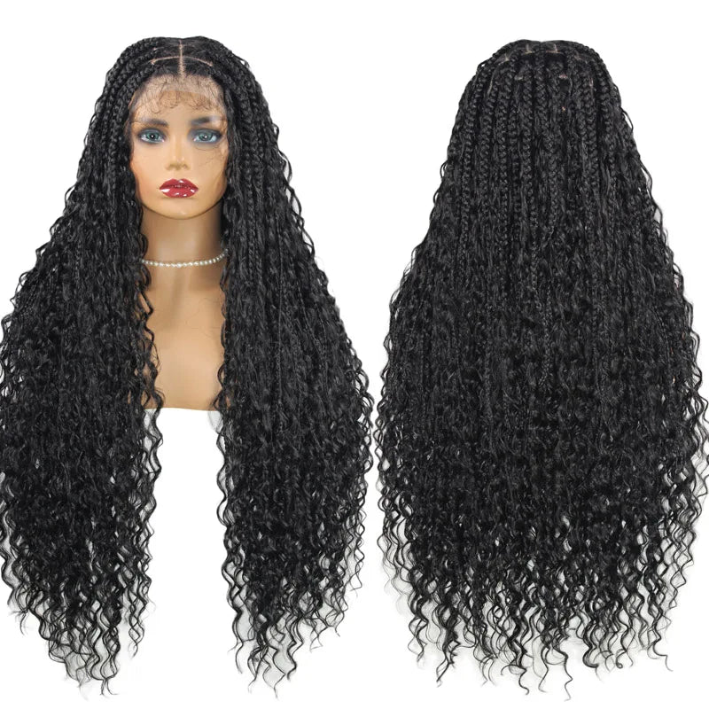 32 Inch Long Full Lace Front Wigs Boho