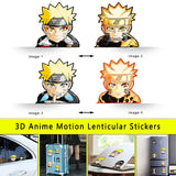 Anime naruto Gradient Uzumaki Character 3D Anime Stickers