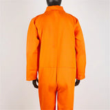 American Prisoner Cosplay Costume Pants Man Jumpsuit Adult