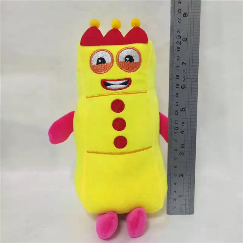 10pcs Cartoon number Plush Doll Toy Educational Stuffed