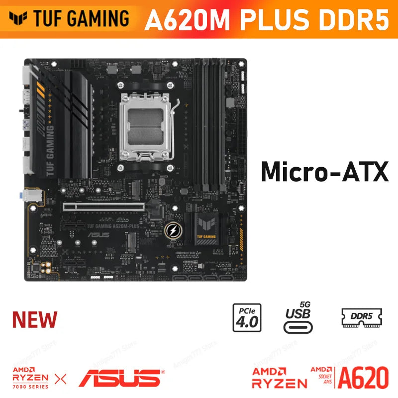 AMD AM5 R5 7600X CPU + ASUS TUF