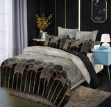 2/3 Pcs Luxury Duvet Cover Set Fashion Geometry