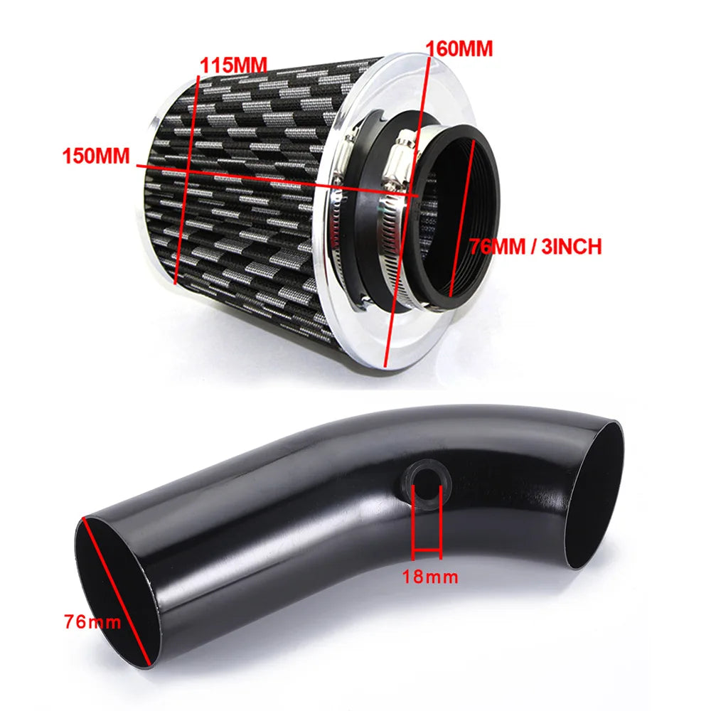 76MM 3 '' Universal Automotive Modification Mushroom Head