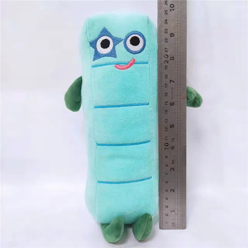 10pcs Cartoon number Plush Doll Toy Educational Stuffed