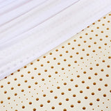 100% Thailand natural latex mattress with cover natural