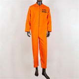 American Prisoner Cosplay Costume Pants Man Jumpsuit Adult