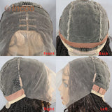 32 Inch Boho Box Braided Wigs Double Lace