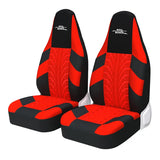 2pcs Front High Bucket Car Seat Covers Universal